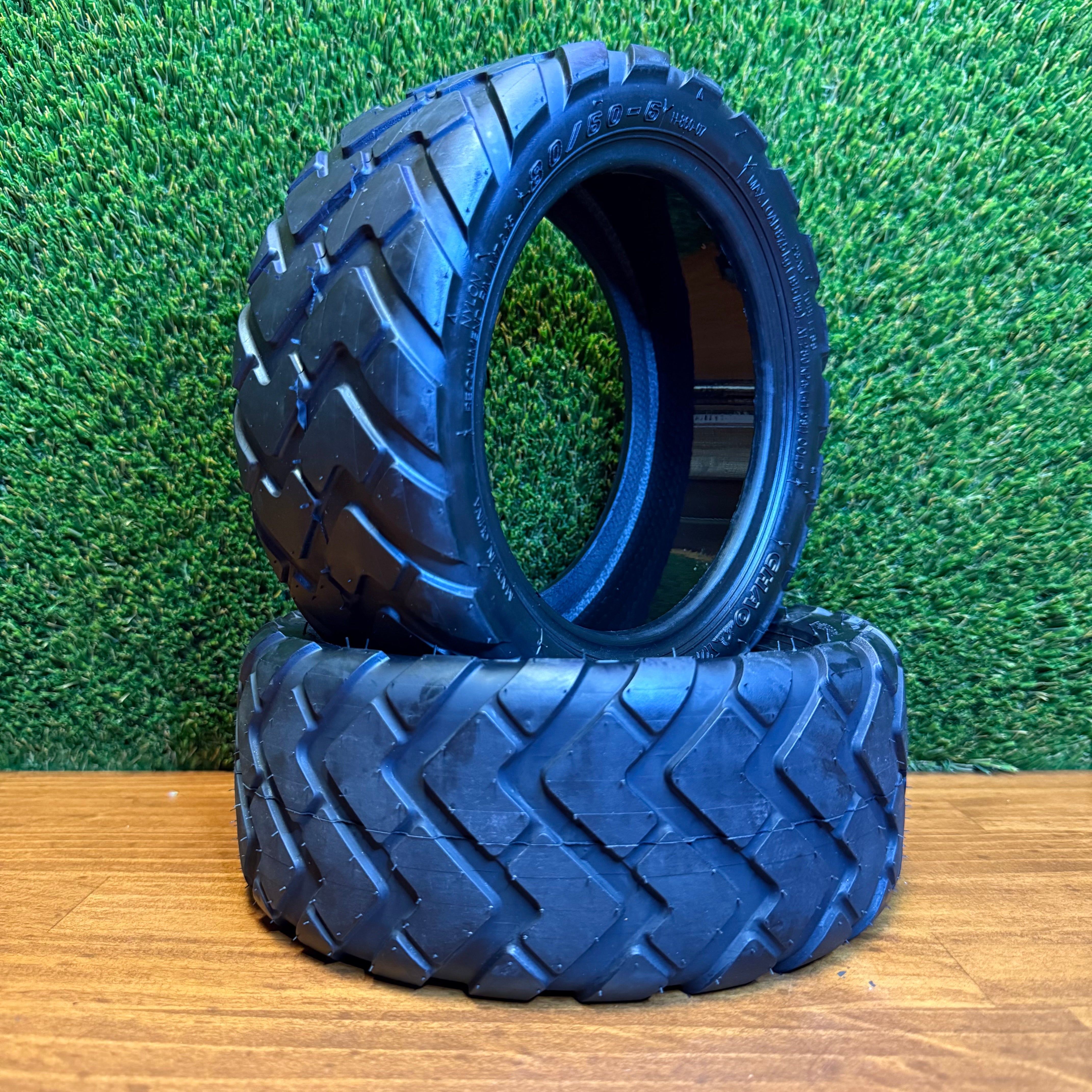80/60-6 DRAGON GTR V2 Road/Off-Road Tyre (Self-Healing Tubeless) [H-860]