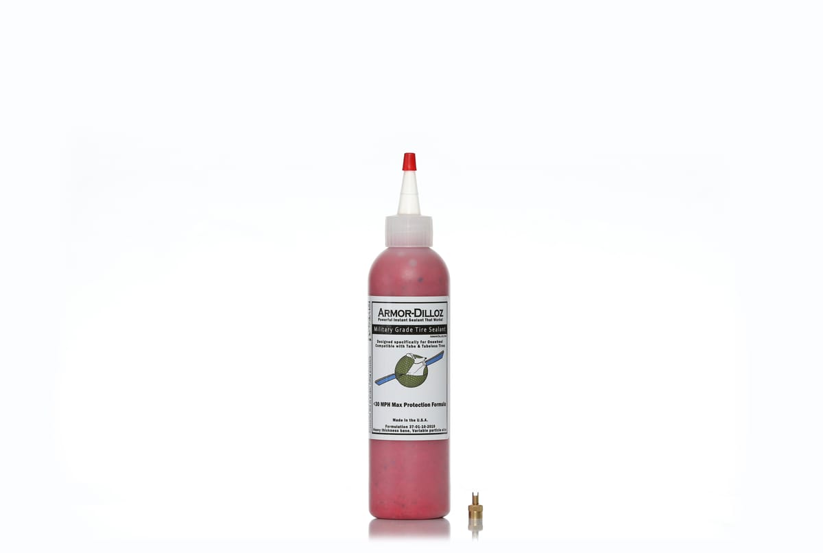 ARMOR-DILLOZ (RED) Maximum Effect - One Wheel Tyre Sealant (8oz)