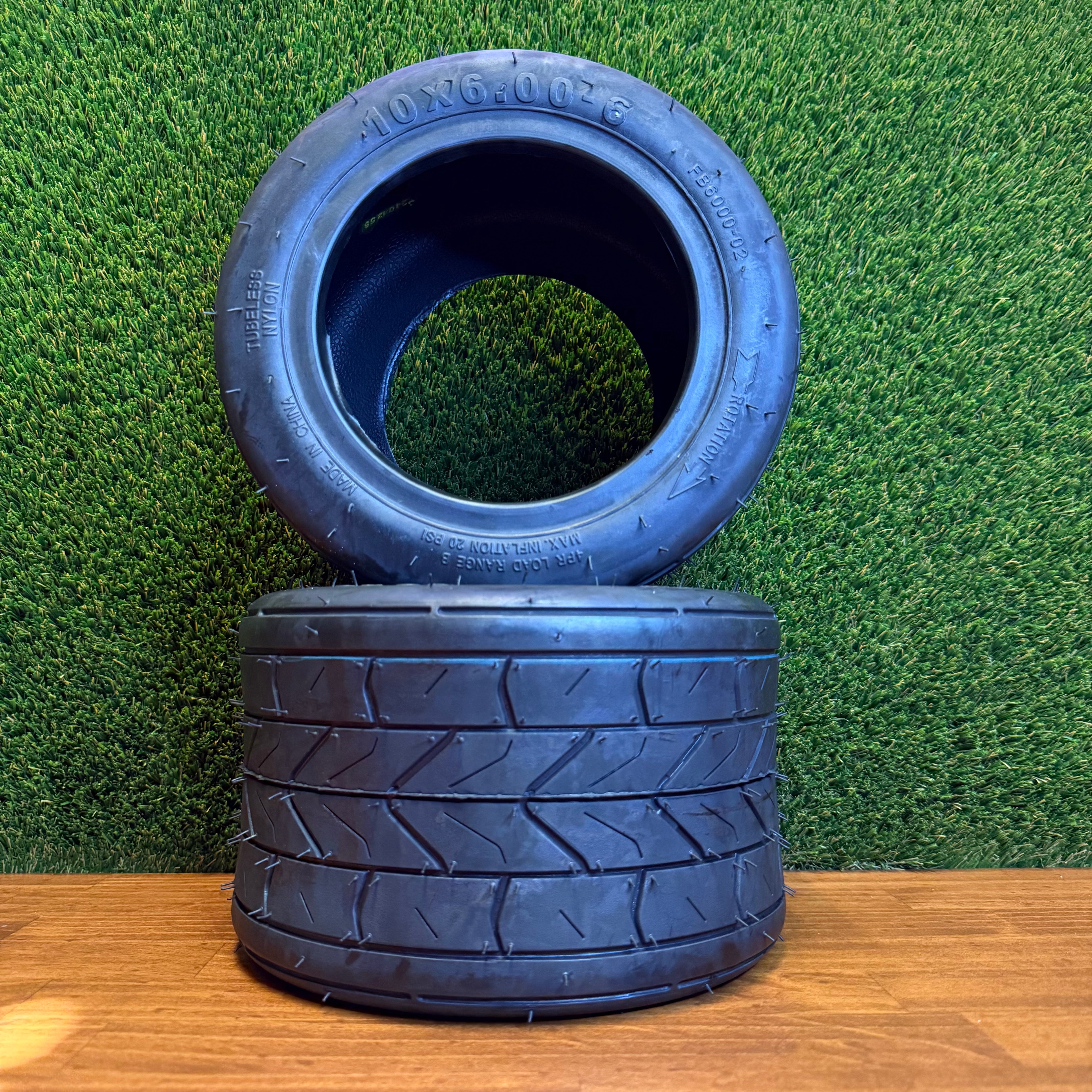 10x6.00-6 FEIBEN Road Tyre (Tubeless) {10x6.00-5.5} [FB6000]