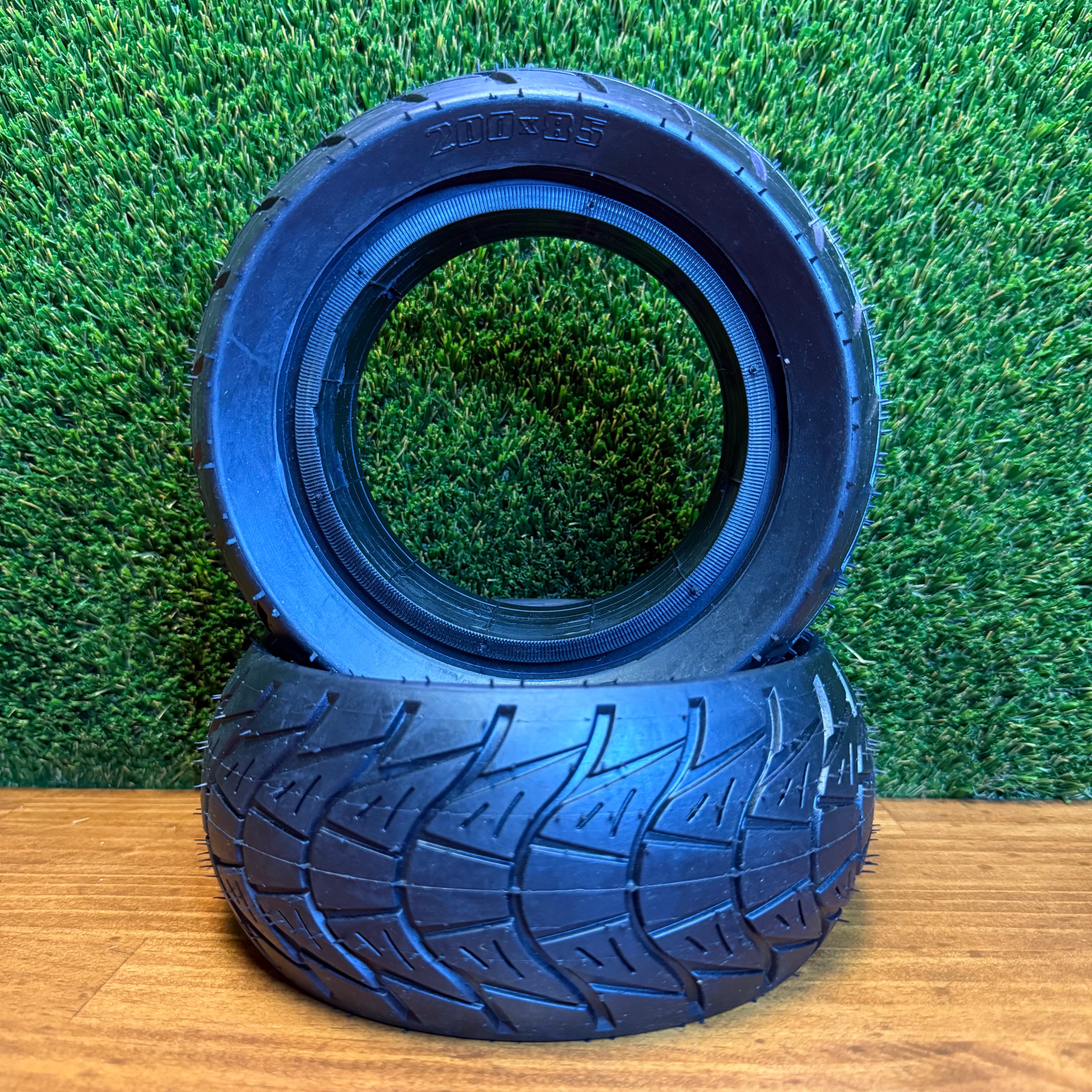200x85 Solid Road Tyre (48mm)