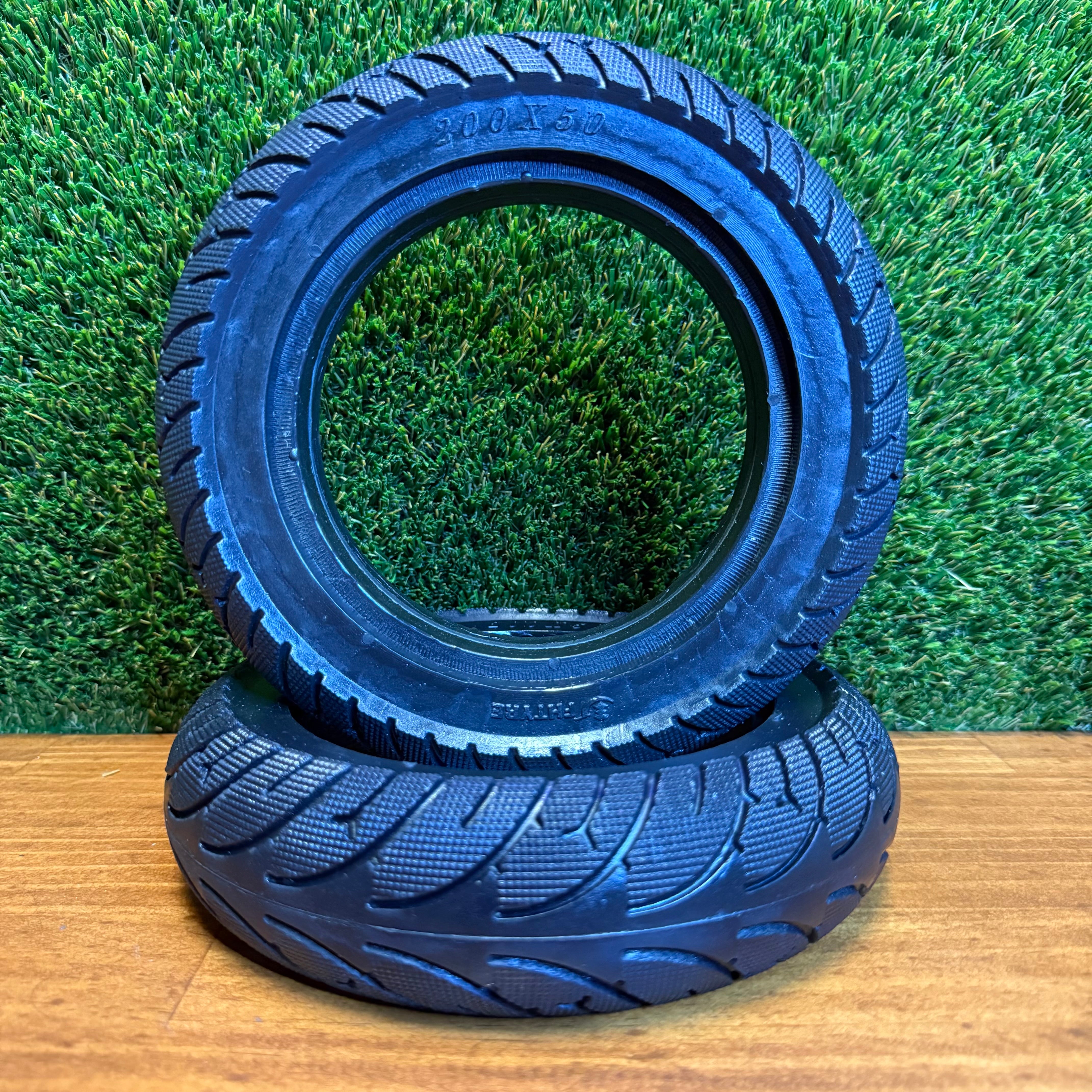 200x50 Solid Road Tyre (27mm)
