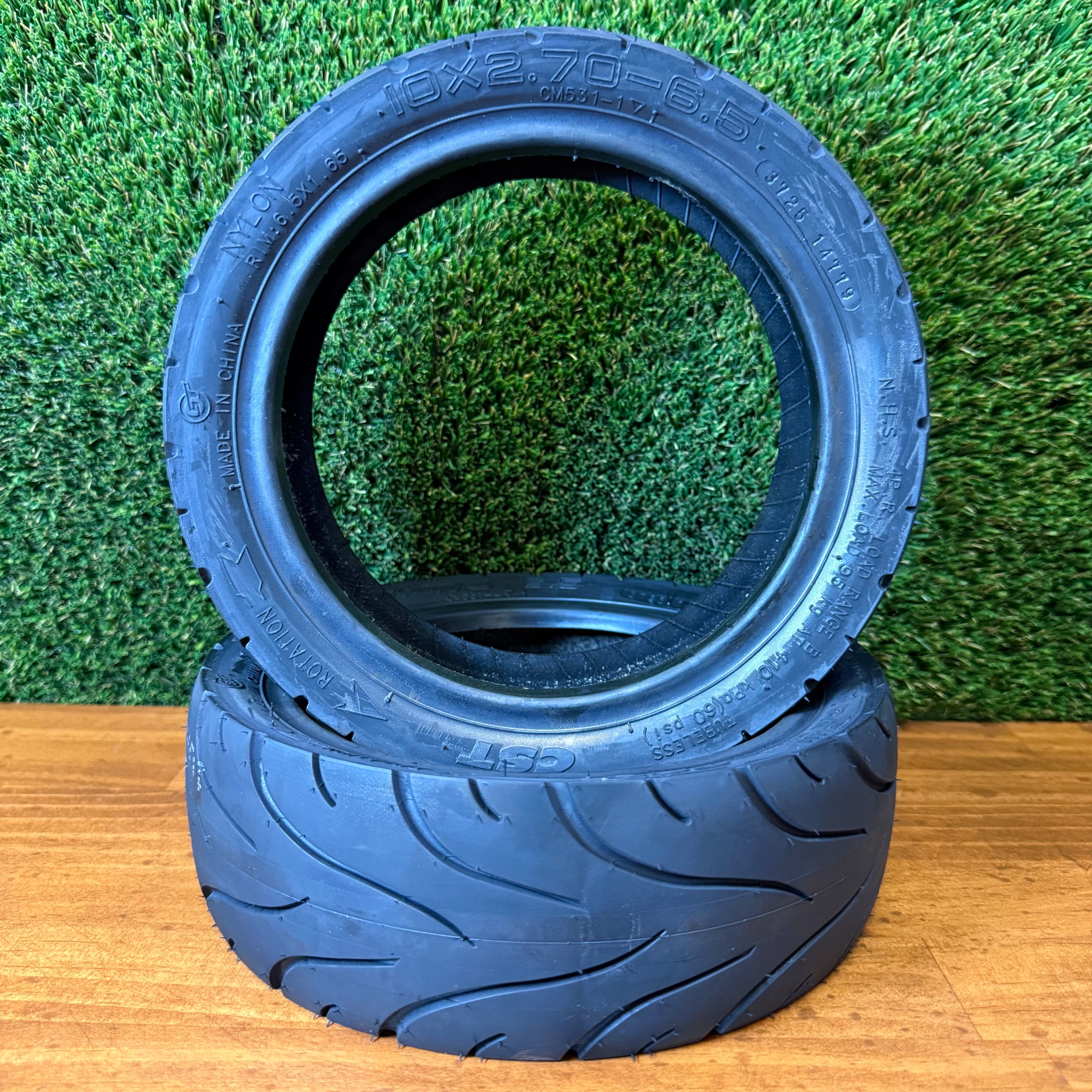 10x2.70-6.5 CST Road Tyre (Tubeless) {10x2.75-6.5} [CM-531]