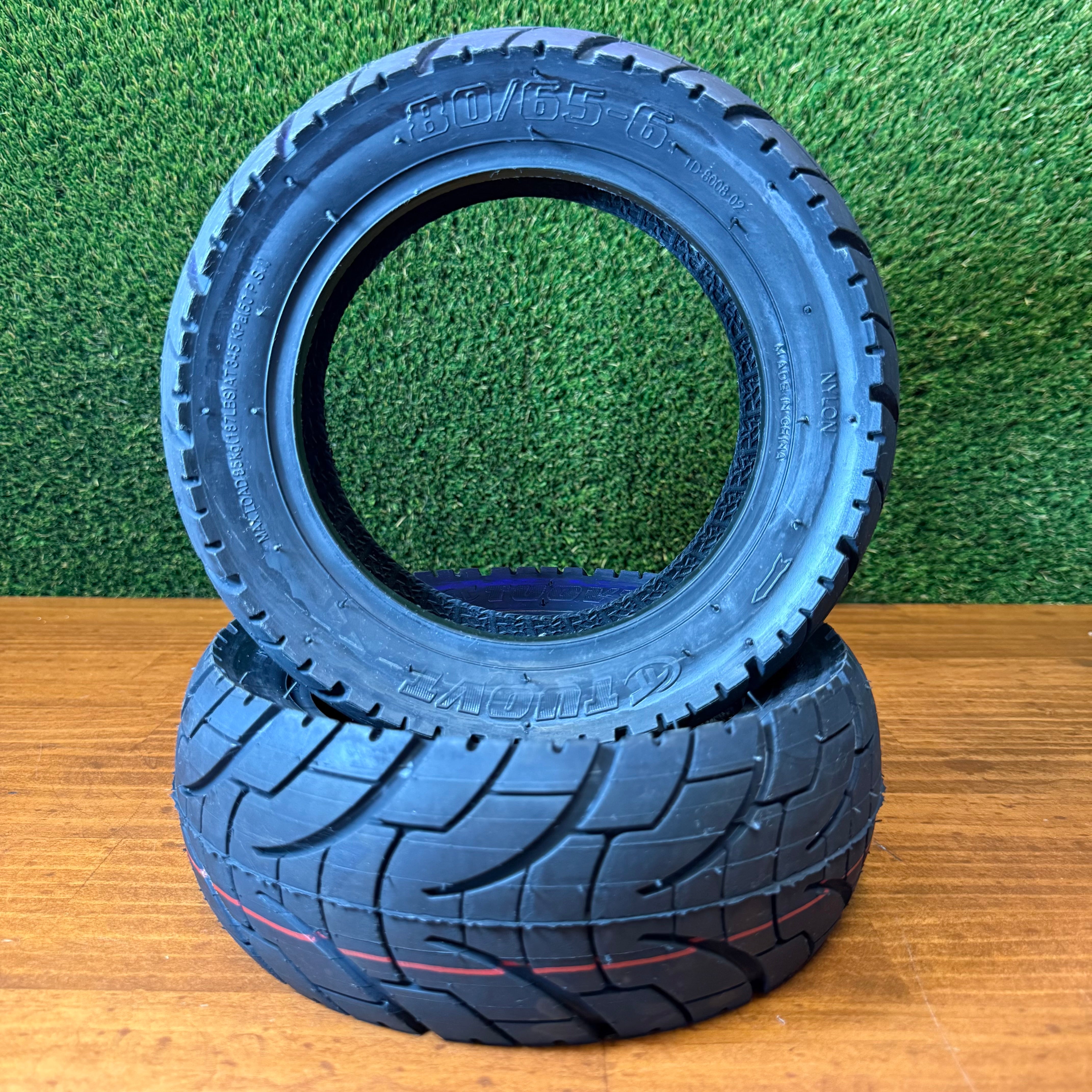80/65-6 TUOVT Road Tyre (Tube-Type) [TD-8008]