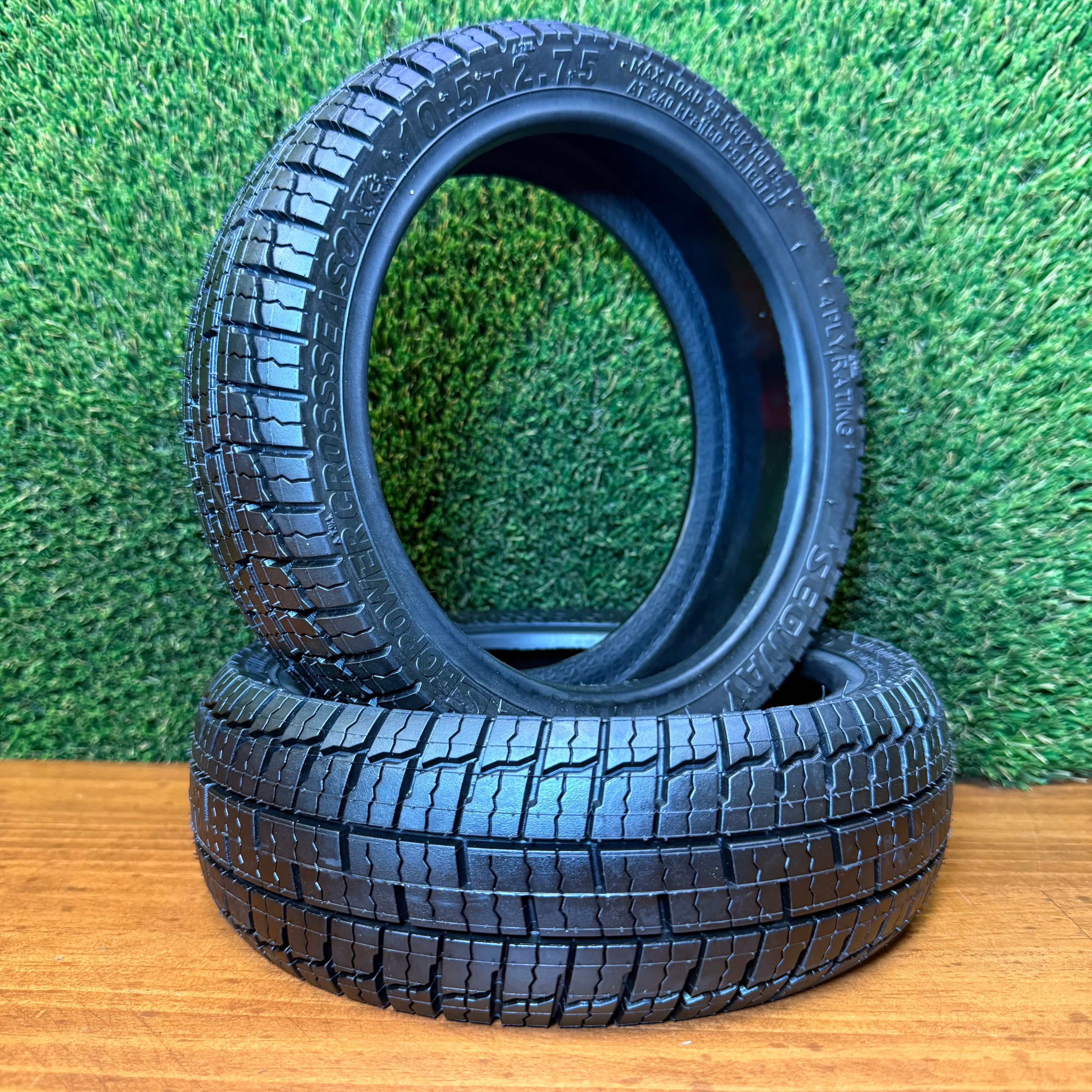 10.5x2.75 SEGWAY Road Tyre (Self-Healing Tubeless) [X8021]