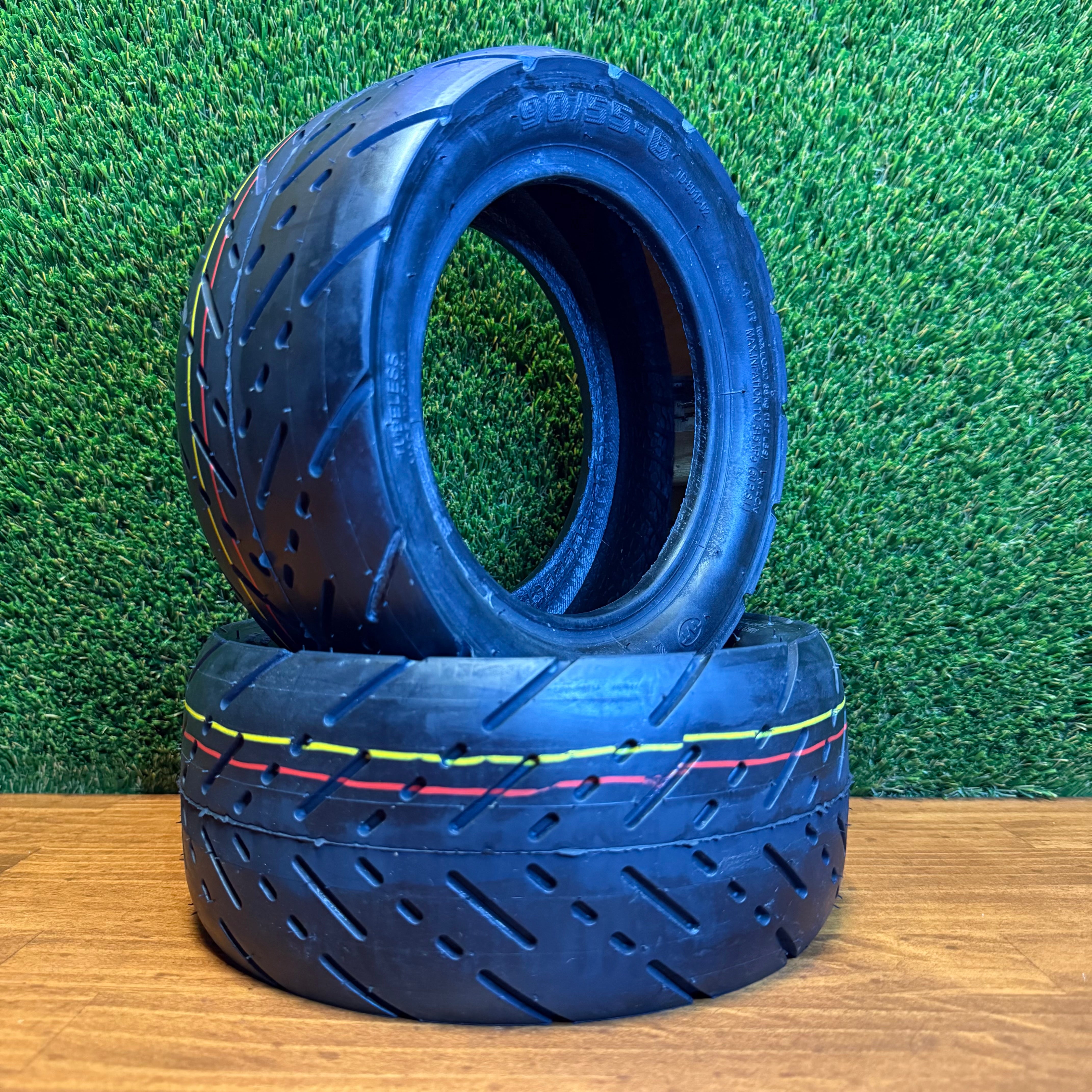 90/55-6 TUOVT Road Tyre (Self-Healing Tubeless) [TD-8016]