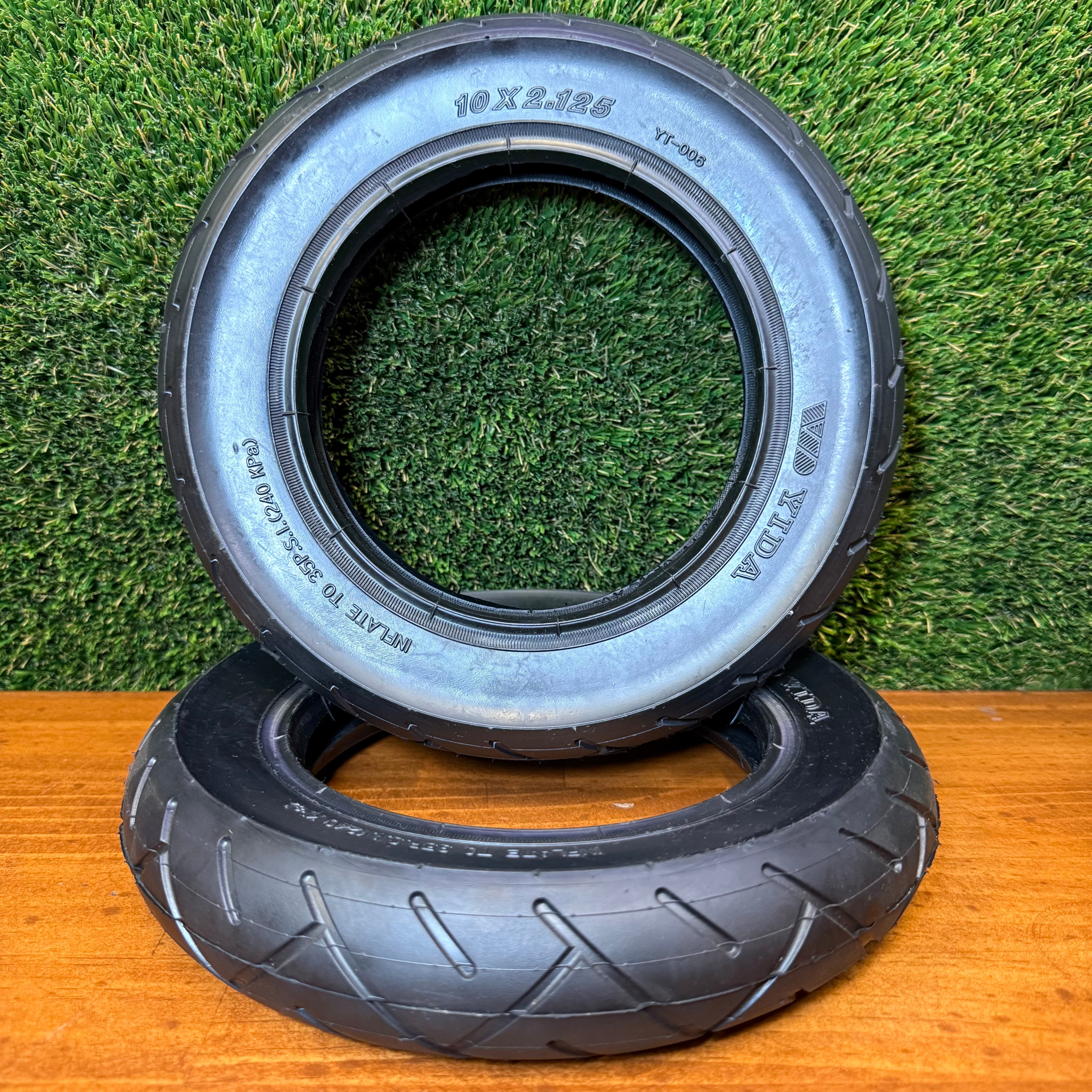 10x2.125-6 Road Tyre (Tube-Type) [YT-006]