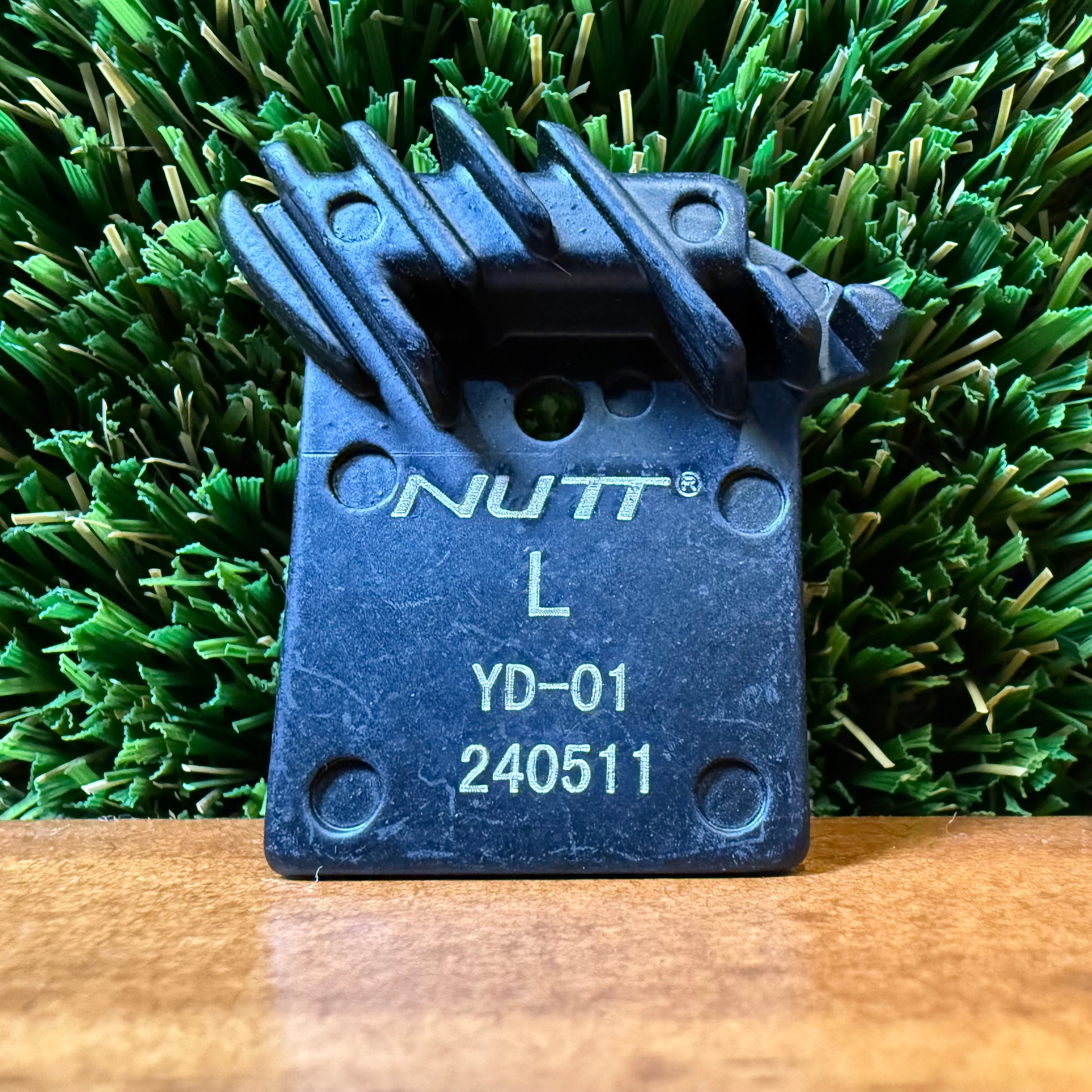 Brake Pads - Nutt Cooling Fins 30mm (Type 12) – Resin Semi-Metal (Black)