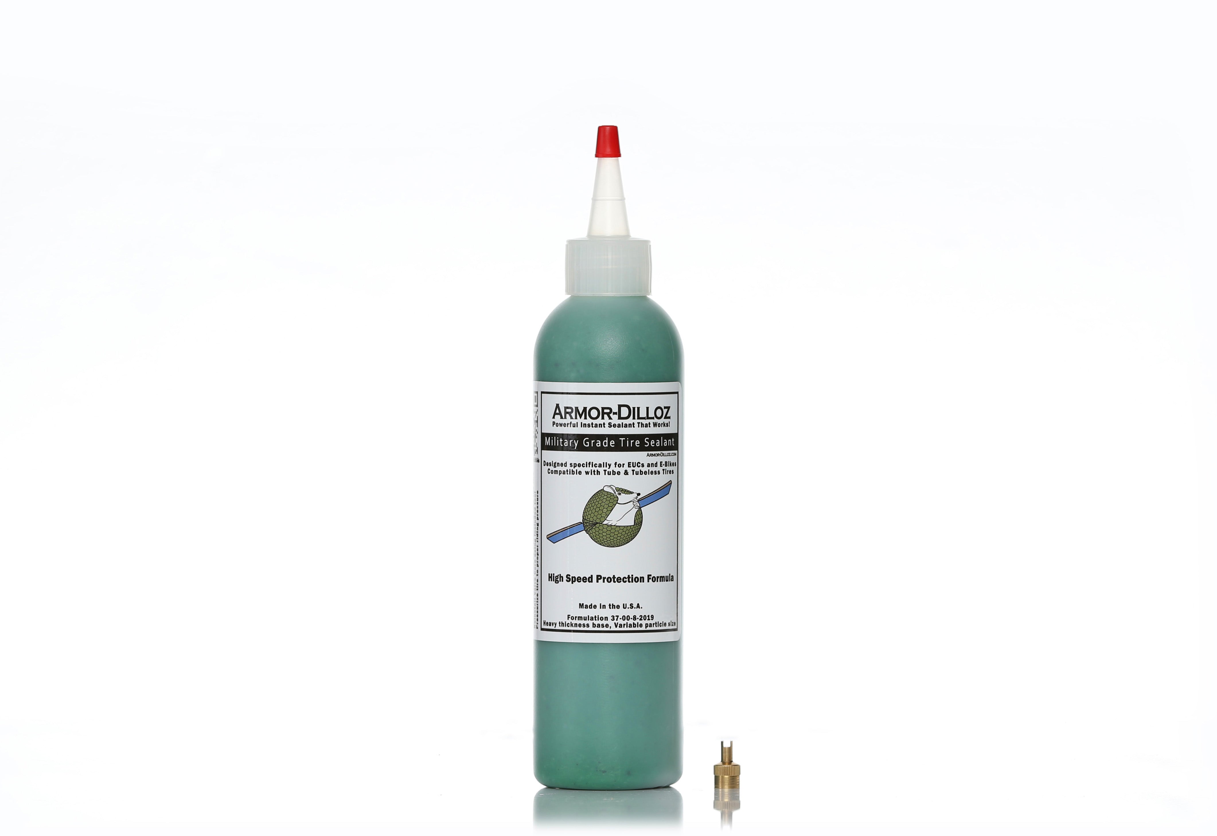 ARMOR-DILLOZ (GREEN) EUC & E-Bike Tire Sealant (8oz)